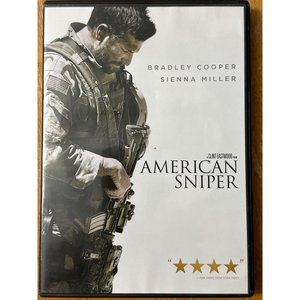 American Sniper DVD 2014 Bradley Cooper Sienna Miller A Clint Eastwood Film